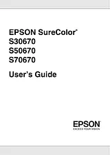Epson S70670 Manuel D’Utilisation