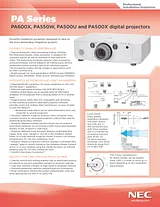 NEC PA550W 60003085 User Manual