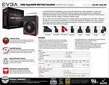 EVGA SuperNOVA NEX1500 Classified 120-PG-1500-VR Fascicule
