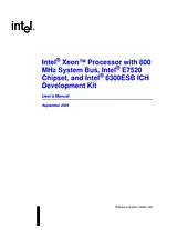 Intel Xeon Справочник Пользователя