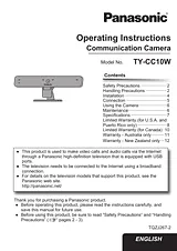 Panasonic TY-CC10W User Manual