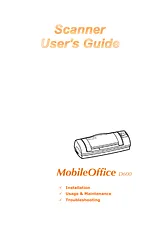 Plustek MobileOffice Scanner Manuel D’Utilisation