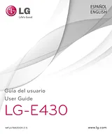LG LGE430 Guía Del Usuario