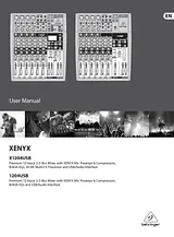 Behringer Xenyx 1204USB Manual Do Proprietário