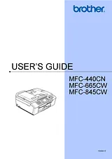 Brother MFC-440CN Инструкции Пользователя