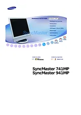 Samsung 741MP ユーザーズマニュアル