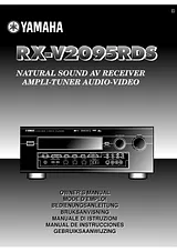 Yamaha RX V2095RDS Manual De Usuario