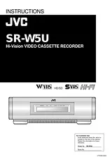 JVC SR-W5U ユーザーズマニュアル