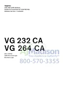 Gaggenau VG264214CA 지침 매뉴얼