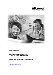 MicroNet Technology VOIP FXO SP5052A/S User Manual