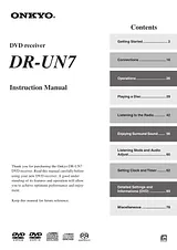 ONKYO DR-UN7 Instruction Manual