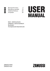 Zanussi ZRB35210XA Benutzerhandbuch
