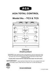 AGA ATC5 Manuel D'Instructions