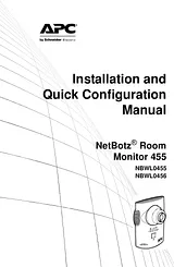 APC NBWL0456 User Manual