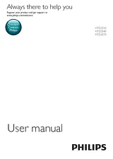 Philips HTD3510 User Manual