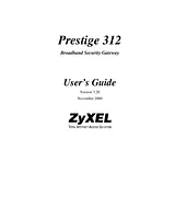 ZyXEL Communications P-312 User Manual