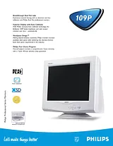 Philips 109P Guia De Especificação