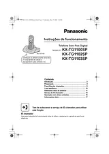 Panasonic KXTG1103SP Guía De Operación