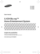 Samsung HT-J4500 Manual Do Utilizador