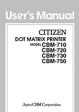CBM America CBM-750 Manuale Utente
