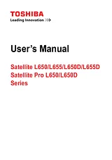 Toshiba L650D Manual Do Utilizador
