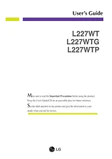LG L227WT Owner's Manual