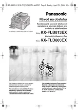 Panasonic KXFLB813EX Guida Al Funzionamento