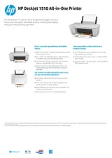HP 1510 AiO B2L56B620 Leaflet