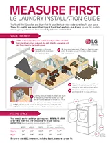 LG DLE1001W Installation Instruction