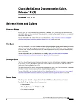 Cisco Cisco MediaSense Release 11.5(1) Documentation Roadmaps