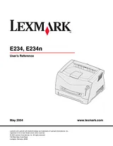 Lexmark E234 Manuel D’Utilisation