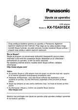 Panasonic kx-tga915ex Guida Al Funzionamento