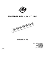 Adj LED bar No. of LEDs: 8 Sweeper Beam Squad 1237000082 Fiche De Données