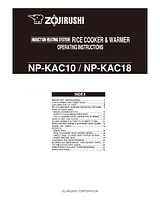 Zojirushi NP-KAC10 User Manual