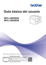 Brother MFC-J5830DW(XL) Guía Del Usuario