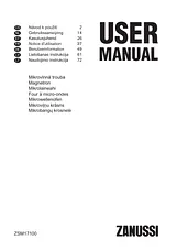 Zanussi ZSM17100XA Manual Do Utilizador