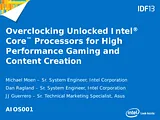 Intel CW8064701471001 User Manual