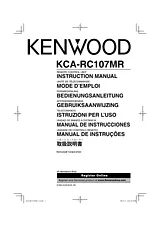Kenwood KCA-RC107MR ユーザーズマニュアル