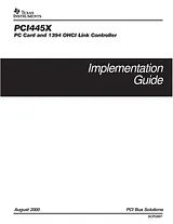 Texas Instruments PCI445X Manuale Utente