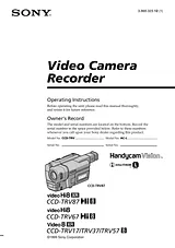 Sony CCD-TRV57 User Manual
