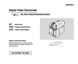 Samsung SC-D355 Manual Do Utilizador