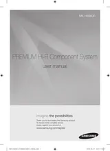 Samsung MX-HS9000 Manual De Usuario