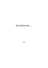 Nokia 1650 ユーザーズマニュアル