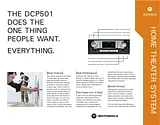 Motorola DCP501 데이터 시트