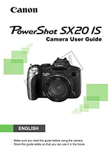 Canon SX20 IS 사용자 설명서