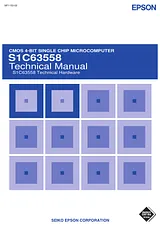 Epson S1C63558 User Manual