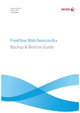Xerox FreeFlow Web Services Support & Software Guia Da Instalação