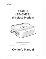 Sony Ericsson TT4031 (SE-GM29) 用户手册
