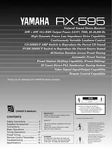 Yamaha RX-595 Manual Do Utilizador