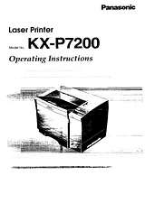 Panasonic kx-p7200 Operating Guide